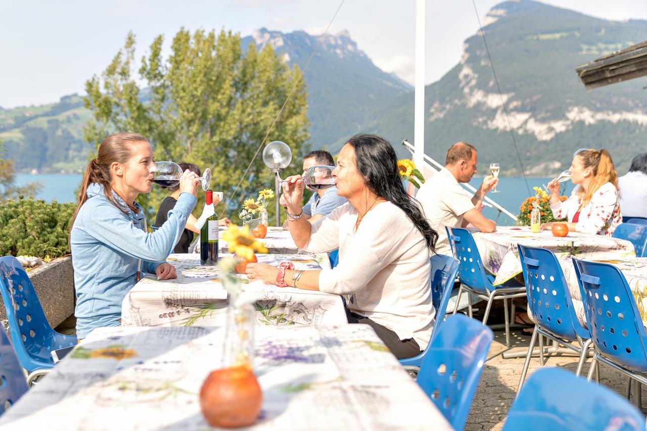 Hotel Restaurant Moeve Faulensee Exteriér fotografie