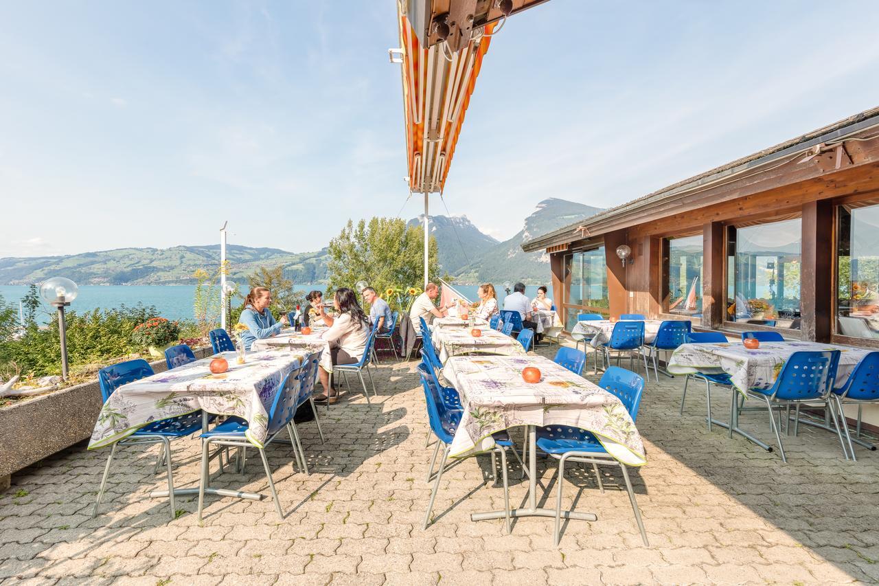 Hotel Restaurant Moeve Faulensee Exteriér fotografie