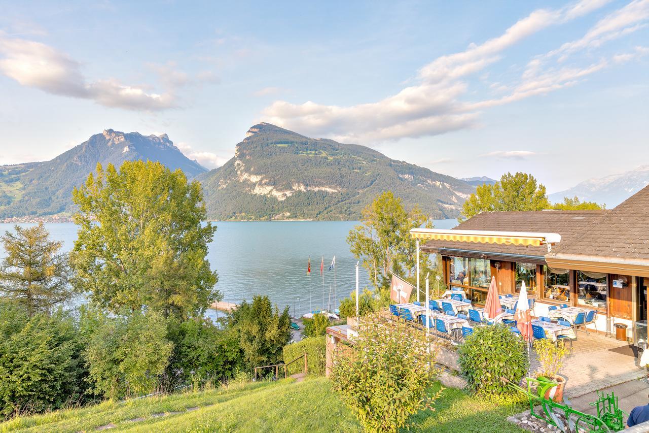 Hotel Restaurant Moeve Faulensee Exteriér fotografie